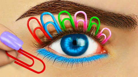  12 Weird Ways To Sneak Makeup Into Class / Back To School Pranks