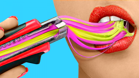  13 Weird Ways To Sneak Edible Slimes Into Class / School Pranks And Life Hacks