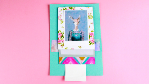  DIY Waterfall Greeting Card 