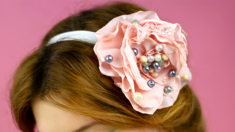  How to Make Flower Hair Band 