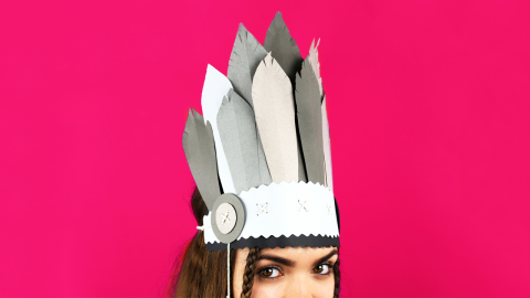  DIY Indian Headdress 