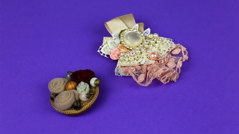  DIY Vintage Brooches 