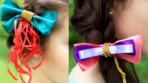  DIY Disney Baby Hair Bows 