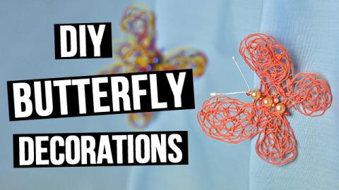  DIY Butterfly Decorations 