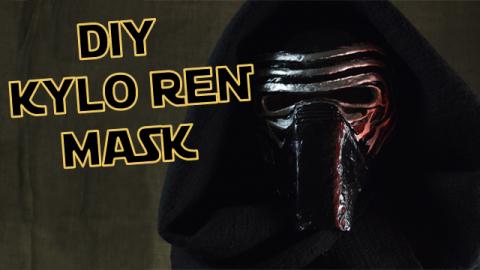  DIY Kylo Ren Mask 