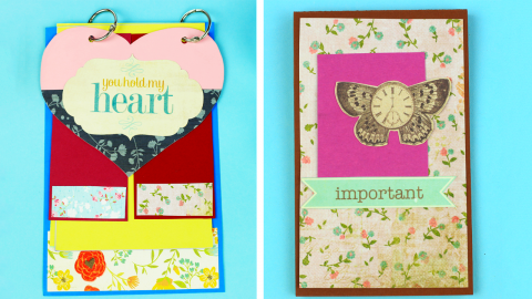  DIY Romantic Scrapbook Album Ideas 