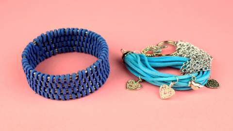  DIY Suede Leather Cord Bracelet Ideas 