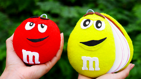  DIY M&M’s Notebooks 