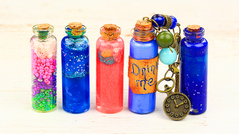  8 DIY Magic Bottle Pendants Ideas 