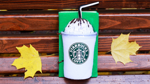  DIY Starbucks Notebook 